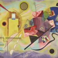 Kandinsky Yellow Red Blue