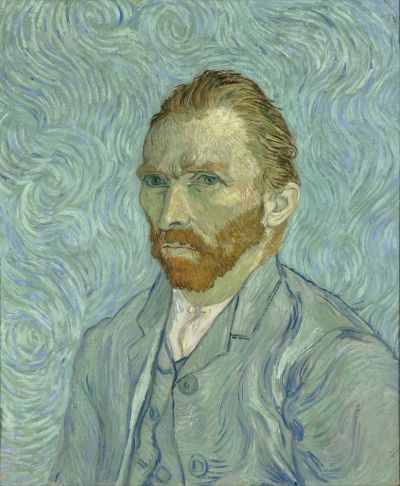 art oil painting reproduction of  Van Gogh, Self-Portrait (Portrait de l'artiste) - 1889 museum quality handmade
