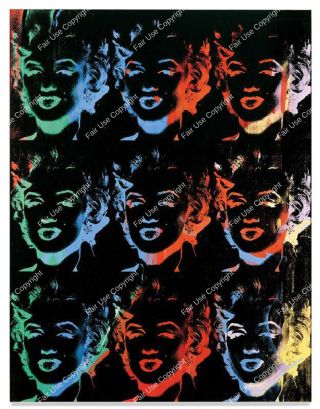 andy-warhol-nine-marilyns-reversal-series