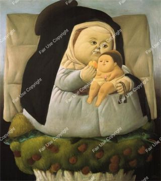 botero-madonna-with-child