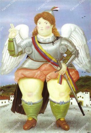 botero-the-archangel-gabriel