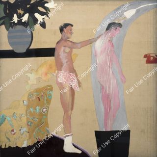 david-hockney-domestic-scene-1963