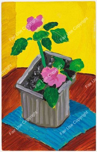 david-hockney-two-pink-flowers-1989