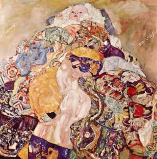gustav-klimt-baby