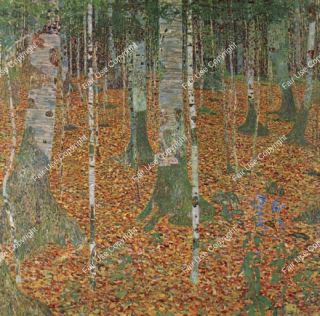 gustav-klimt-birch-forest