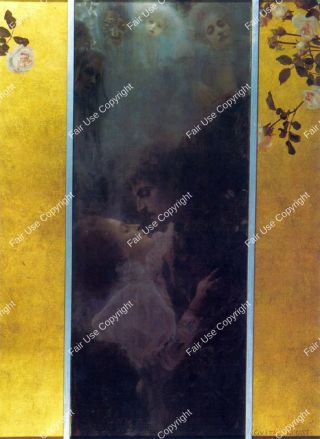 gustav-klimt-love-1895