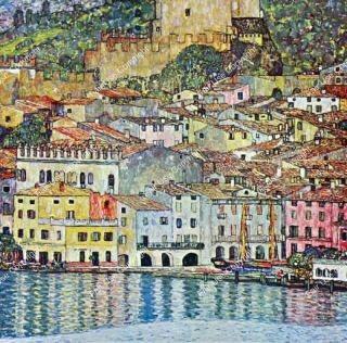 gustav-klimt-malcesine-on-lake-garda