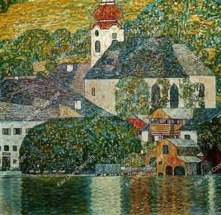 gustav-klimt-st-wolfgang-church-at-unterach
