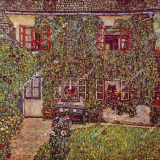 gustav-klimt-the-house-of-guard