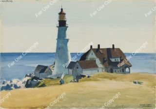 hopper-lighthouse-and-buildings-portland-head-cape-elizabeth-maine