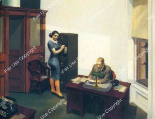 hopper-office-at-night