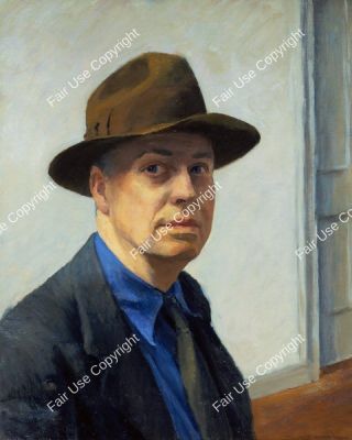 hopper-self-portrait