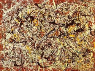 jackson-pollock-mural-on-indian-red-ground