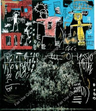 jm-basquiat-black-tar-and-feathers-1982