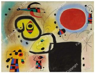 joan-miro-personnages-et-oiseau-devant-le-soleil-1952