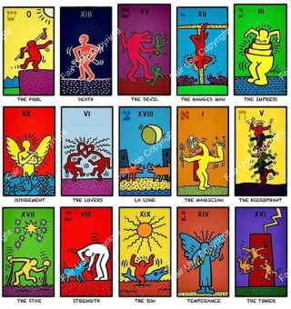 keith-haring-tarot-cards