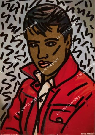 keith-haring-untitled-1981-elvis