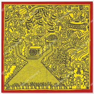 keith-haring-untitled-1984-alien-technology
