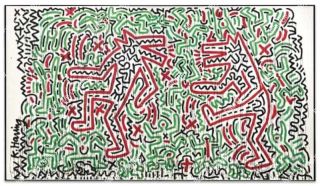 keith-haring-untitled-dancing-dogs