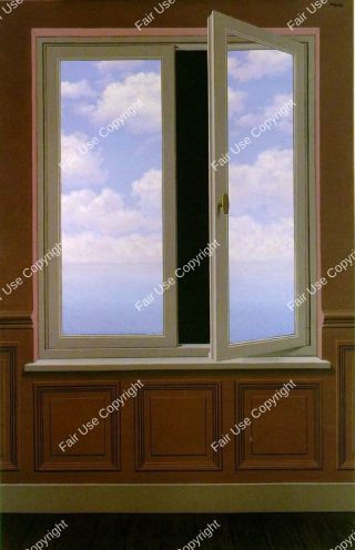 magritte-the-looking-glass
