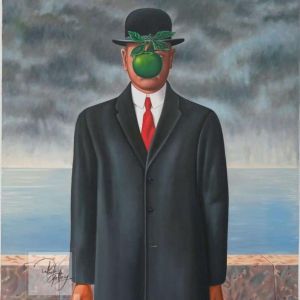 Magritte The Son Of Man 100 X 79 Cm