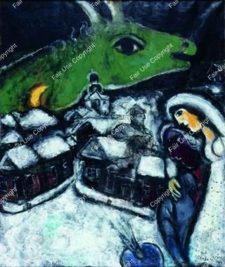marc-chagall-green-night-1952