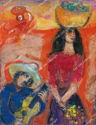 marc-chagall-serenade-mexicaine-1943
