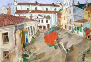 marc-chagall-the-marketplace-vitebsk-1917
