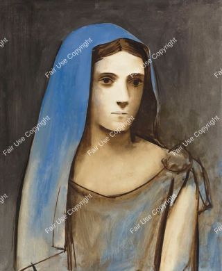 pablo-picasso-bust-of-a-woman-with-blue-veil