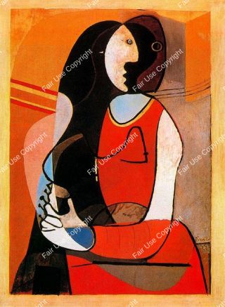 picasso-seated-woman