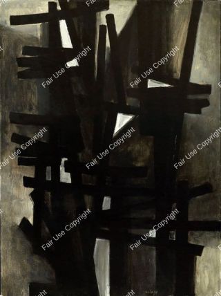 pierre-soulages-peinture-130-x-97-cm-1949