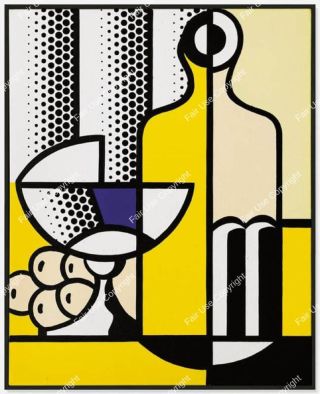 roy-lichtenstein-purist-painting-in-yellows-1975
