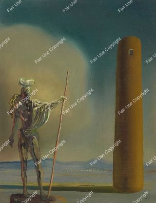 salvador-dali-le-cavalier-la-tour-1932