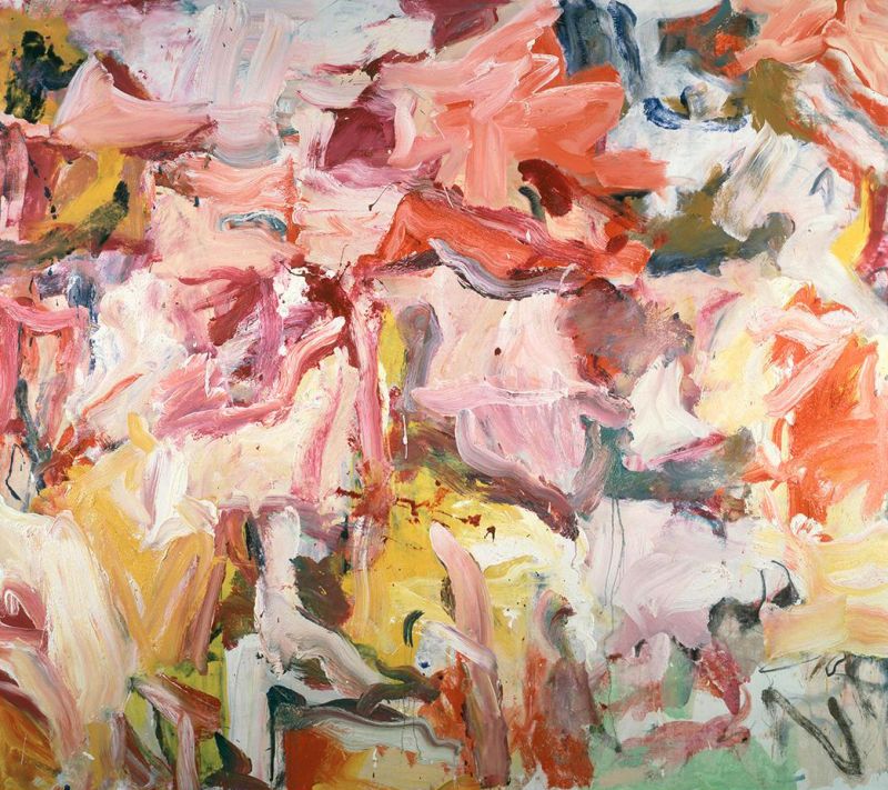 Willem De Kooning, 1977 Untitled 1 - 195.5 X 223.5 cm museum quality