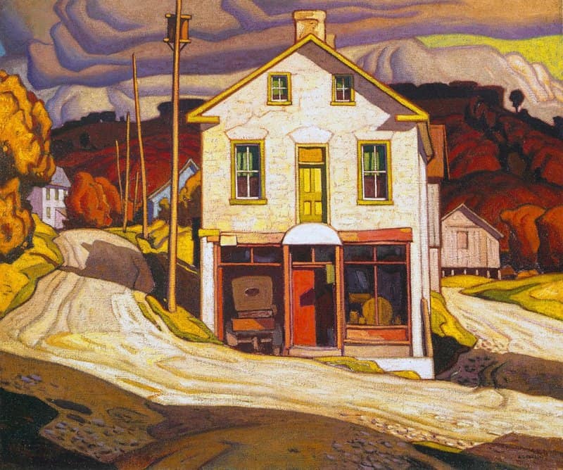 A. J. Casson Old Store In Salem - 1931 museum quality