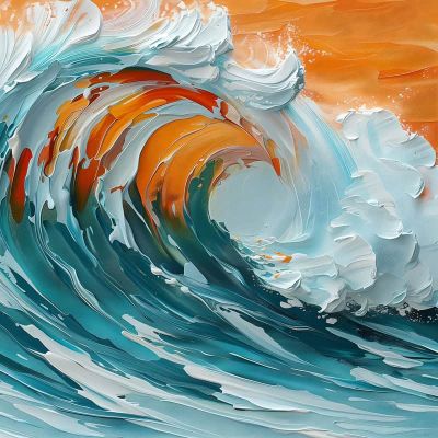 art oil painting reproduction of  Abstract Art 05 museum quality handmade
