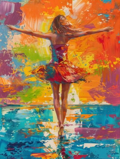 art oil painting reproduction of  Abstract Art 07 museum quality handmade