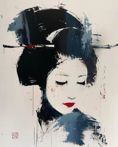 art oil painting reproduction of  Abstract Art 33 museum quality handmade
