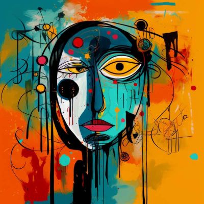 art oil painting reproduction of  Abstract Art 61 museum quality handmade
