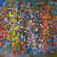 Ad Reinhardt Abstract Painting 1943