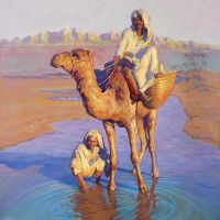 Adam Styka A Polish Artist At The Watering Place 1930