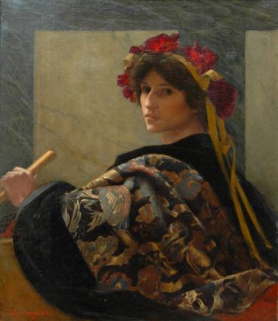 art oil painting reproduction of  Agache Alfred-pierre Magicienne 1897 museum quality handmade