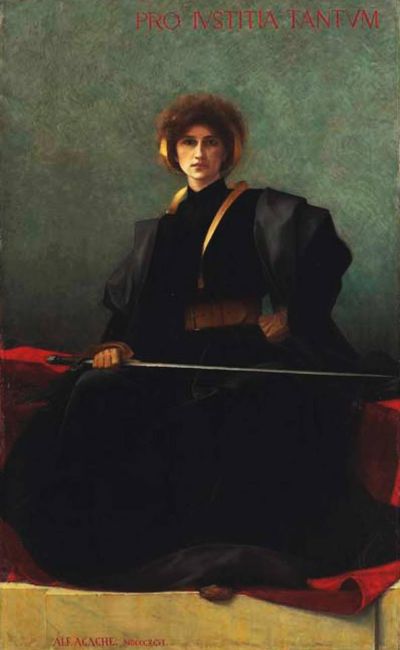 art oil painting reproduction of  Agache Alfred-pierre The Sword 1896 museum quality handmade
