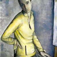 Agda Holst Self-portrait