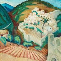 Agnes Cleve-jonand The Town On The Mountain 1929