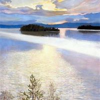 Akseli Gallen-kallela Lake View 1901