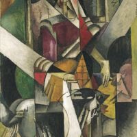 Albert Gleizes La Dame Aux Betes - Madame Raymond Duchamp Villon 1914