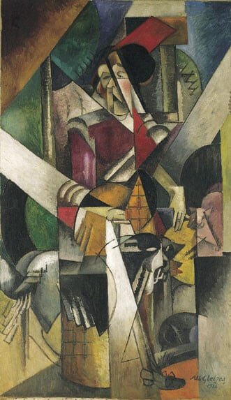 Albert Gleizes La Dame Aux Betes - Madame Raymond Duchamp Villon 1914 museum quality