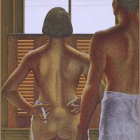 Alex Colville Snow. 1969