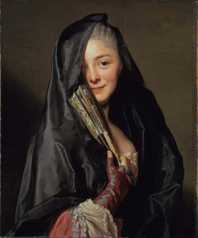 Alexander Roslin The Lady With The Veil Marie-suzanne Roslin The Artist S Wife 1768 museum quality
